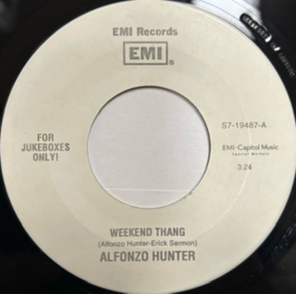 画像1: Alfonzo Hunter / Weekend Thang cw Quiet Time - The Recommandable 7 Inch !!!!!!!!!!!! - (1)