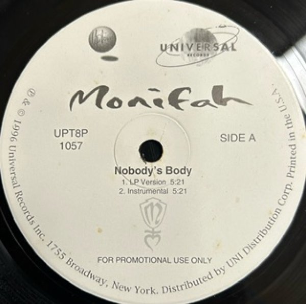 画像1: Monifah / Nobody's Body - The Recommendable US Promo Only - (1)