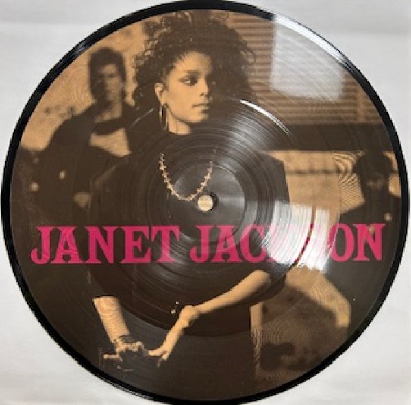 画像2: Janet Jackson / Let's Wait Awhile cw Nasty , Control - The Recommandable W Pack 7 Inch !!! - Picture Disc With Free Clear Vinyl !!!!! (2)