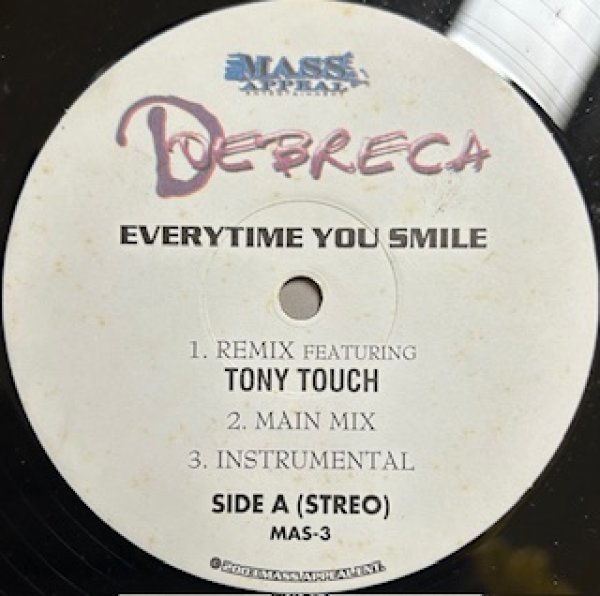 画像1: Debreca / Everytime You Smile - The Recommandable US R&B - (1)