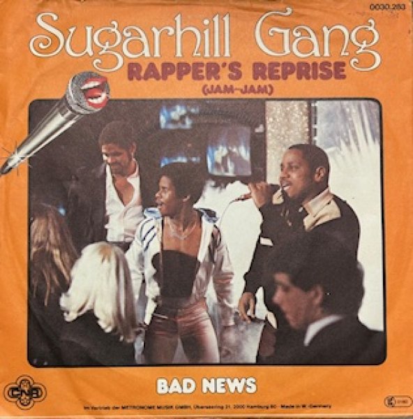 画像1: Sugar Hill Gang / Rapper's Reprise cw Bad News - The Recommandable 7 Inch - (1)