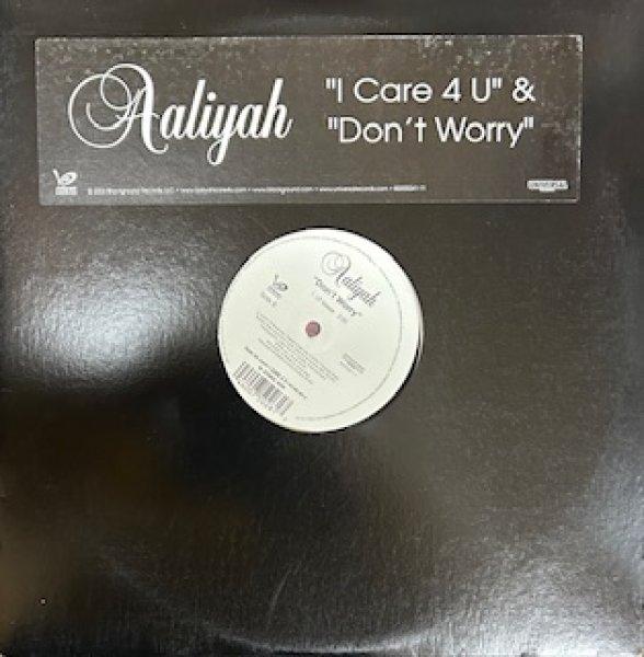 画像1: Aaliyah / I Care 4 U cw Don't Worry - The Recommandable US R&B - (1)