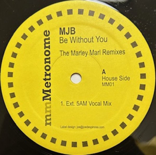 画像1: Mary J Blige / Be Without You - The Marley Marl Remixes - (1)