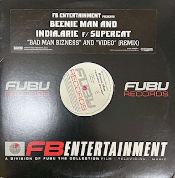 画像1: Beenie Man And India Arie ft Super Cat / Video Remix cw Bad man Bizness - US Promo Only  Rare Remix - (1)
