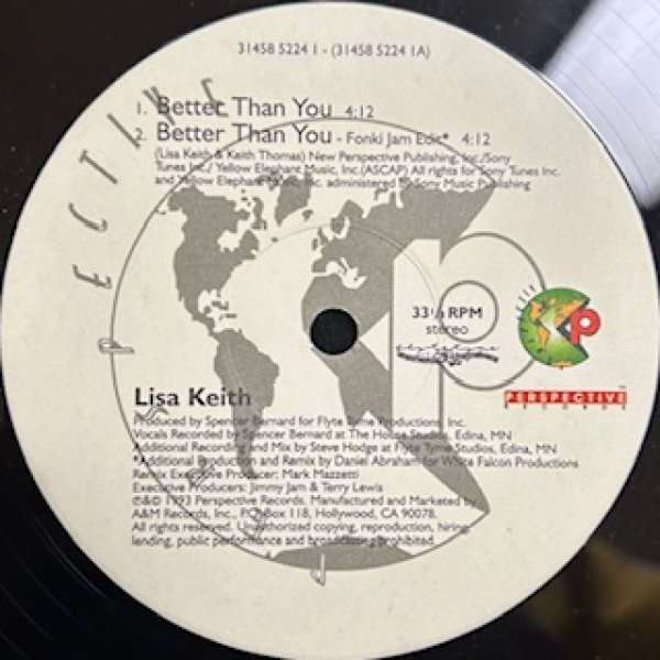 画像1: Lisa Keith / Better Than You , Sunshine Daydreamin' , A Love For All Season , Love Isn't Body It's Soul - Booleg EP - (1)