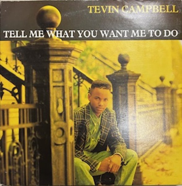 画像1: Tevin Campbell / Tell Me What You Wt Me To Do CW Goodbye - The Recommandable 7 Inch Only Remix !!!!! - (1)