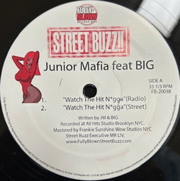 画像1: Junior Mafia ft BIG / Watch The Hit Nigga cw Damage Control - The Recommandable 2000's Rap - (1)
