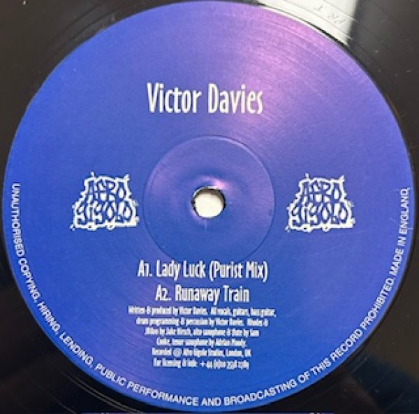 画像1: Victor Davies / Lady Luck - The Recommandable UK R&B - (1)