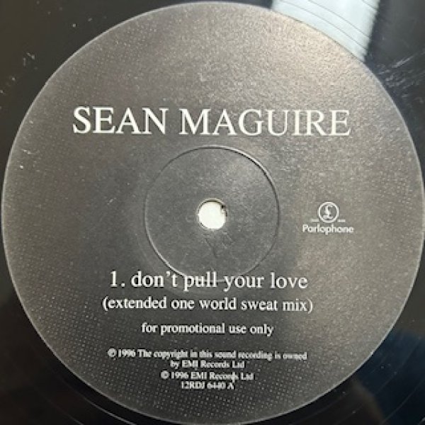 画像1: Sean Maguire / Don't Pull Your Love - The Recommandable UK R&B - UK Promo Only !!! (1)