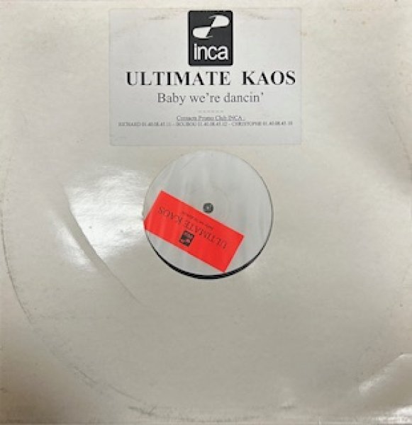 画像1: Ultimate Kaos / Baby We're Dancin' - France Promo - (1)