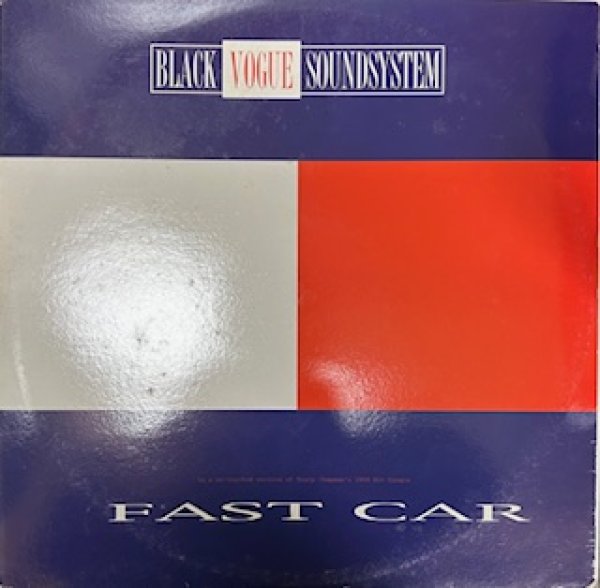画像1: Black Vogue Sound System / Fast Car - The Recommandable Nice Cover  - (1)