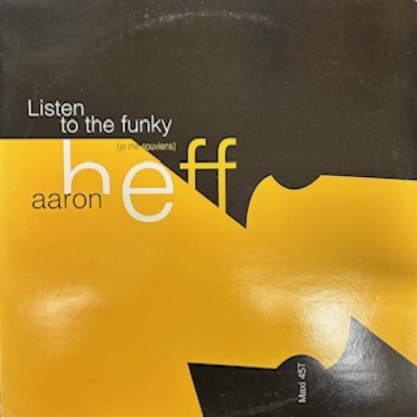 画像1: Aaron Heff / Listen To The Funky - Rare EU New Jack Swing -  (1)