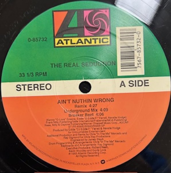 画像1: The Real Seduction / Aint Nuthin' Wrong - The Recommandable New Jack Swing - (1)