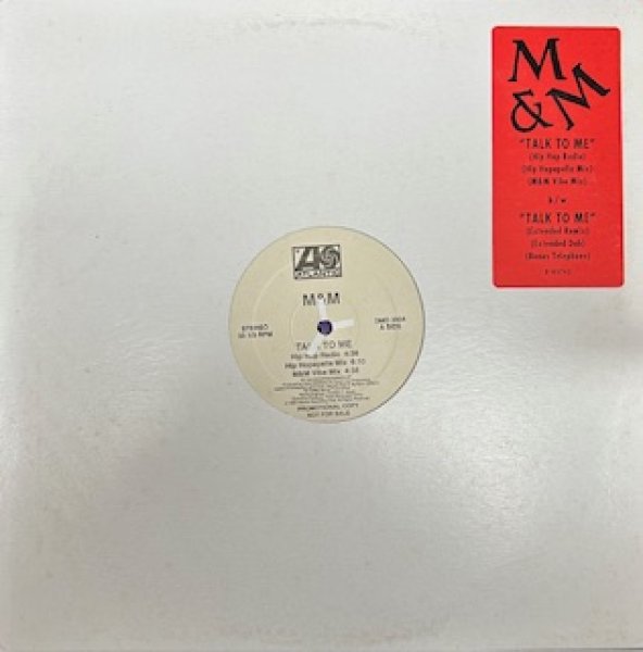 画像1: M&M / Talk To Me - Classic New Jack Swing -  (1)