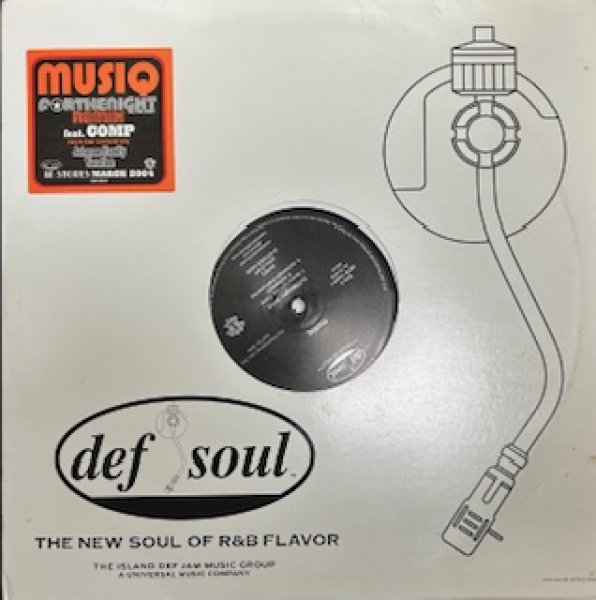 画像1: Musiq / Forthenight - Remix - cw Whoknows - US Promo Only - (1)