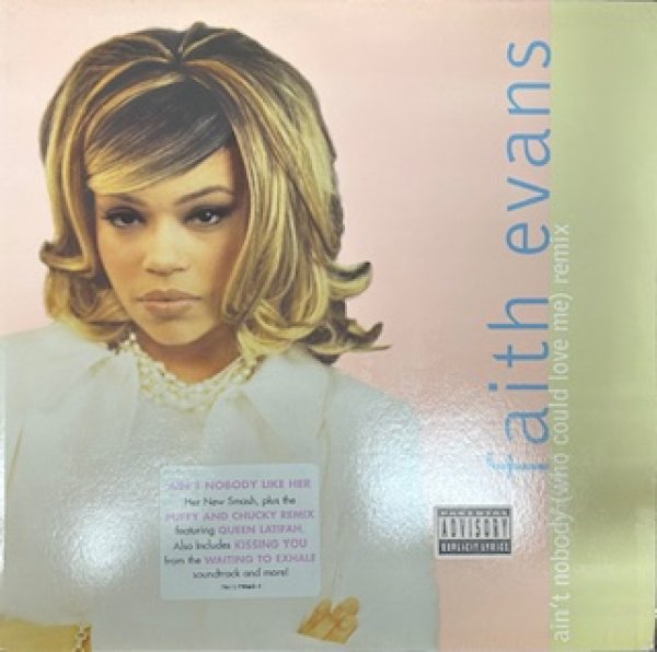 画像1: Faith Evans / Ain't Nobody Remix ft Queen Latifah cw Kissing You - The Recommandable 90's US R&B - (1)