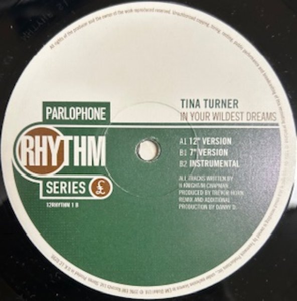 画像1: Tina Turner / In Your Wildest Dreams UK Remixes - The Recommandable UK Only Remix !!! -  Sampling Of Human Nature (1)