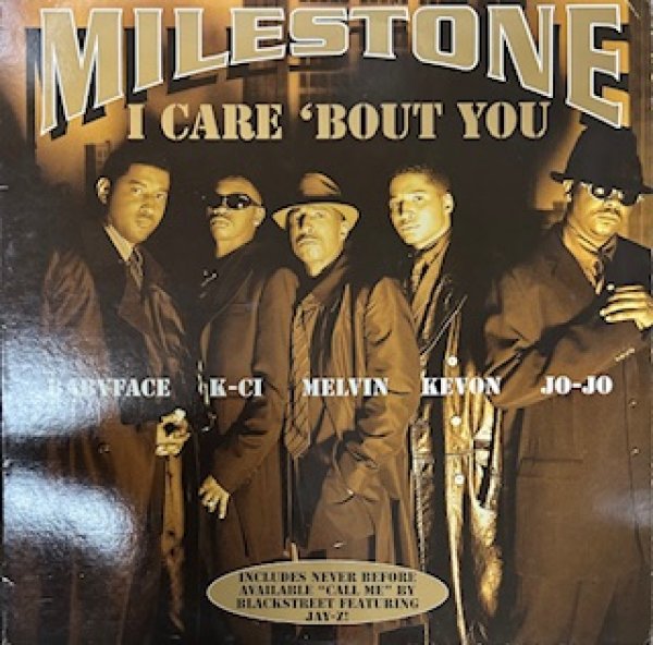 画像1: Mile Stone / I Care 'bout You cw Black Street - Call Me - The Recommandable US R&B - (1)