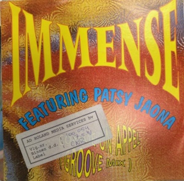 画像1: Immense / Comme Un Appel - The Recommandable GroundBeat 7 Inch - (1)