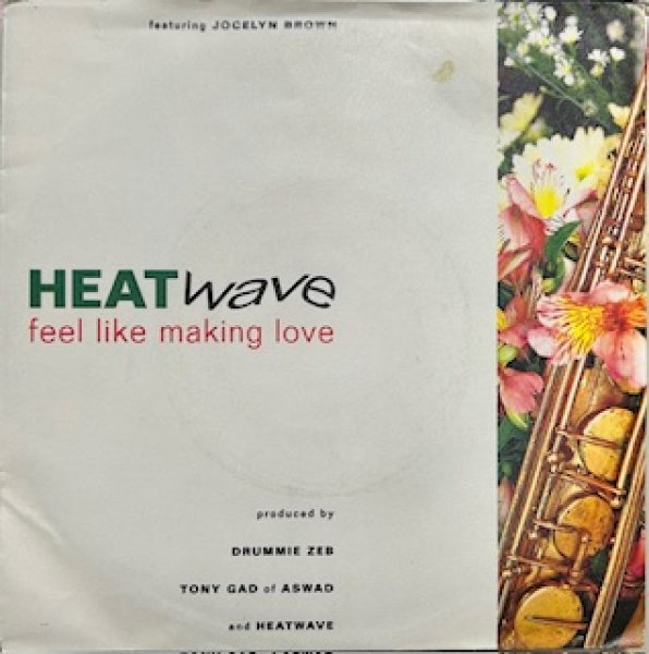 画像1: Heat Wave ft Jocelyn Brown / Feel Like Making Love Cw Sweet Delight - The Recommandable UK Sou Cover  7 Inch !!! - (1)