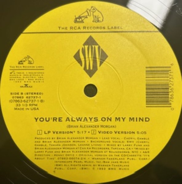 画像1: SWV / Always On My Mind - Classic Slow Jam - (1)