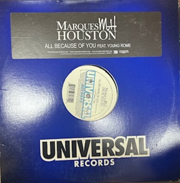 画像1: Marques Houston / All Because Of You  - The Recommandable 2000's US R&B - (1)