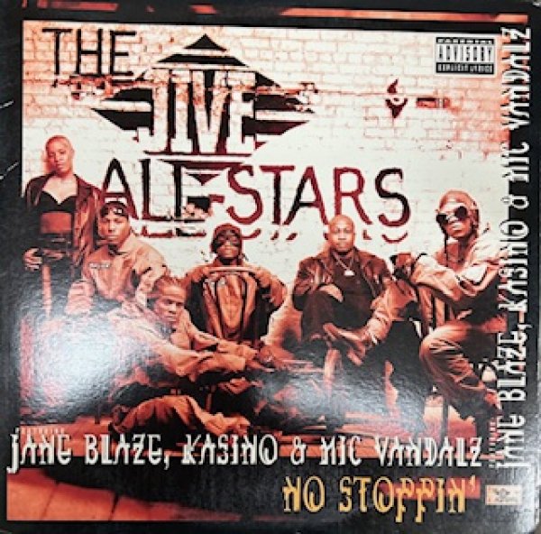 画像1: The Jive All Stars / No Stoppin  - Classic 90's US RAP - Sampling Of Ain't No Stoppin' (1)