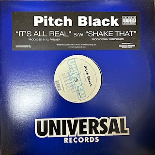 画像1: Pitch Black / It's All Real - DJ Premier - cw Shake That - Swizz Beats - (1)