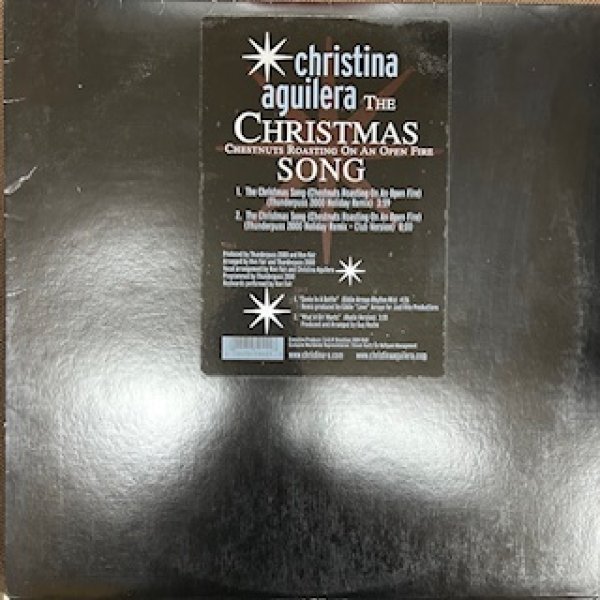 画像1: Christina Aguilera / The Christmas Song , Genie In A Bottle , What A Girl Wants - The Recommandable 2000's R&B - Red Colour Vinyl !!! (1)