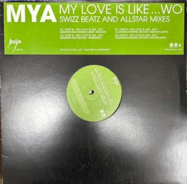 画像1: Mya / My Love Is Like ... Wo - The Recommandable 2000's R&B - EU Promo  Inc.Swizz Beat Mix  (1)
