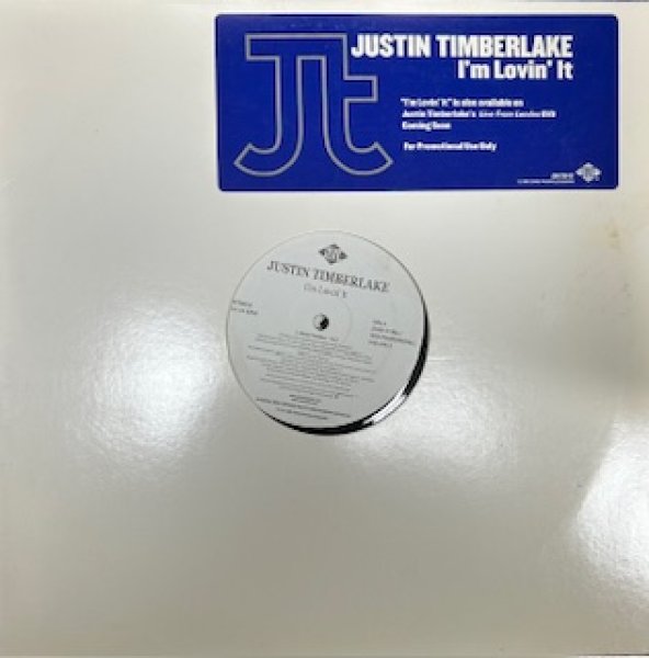 画像1: Justin Timber Lake / I'm Lovin' It - The Recommandable 2000's R&B - US Promo Only !!!! (1)