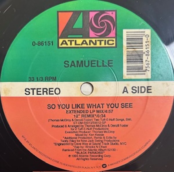 画像1: Samuelle / So You Like What You See - The Recommandable New Jack Swing - (1)