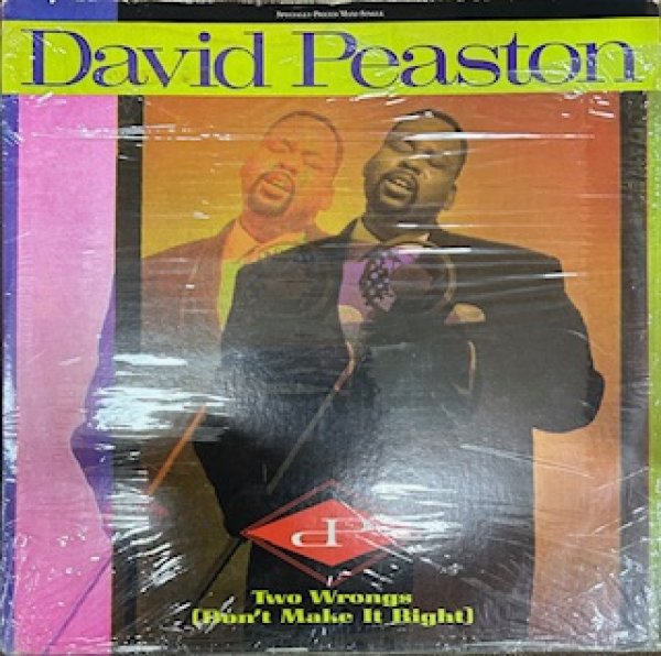画像1: David Peaston / Two Wrongs  - The Recommandable New Jack Swing - (1)