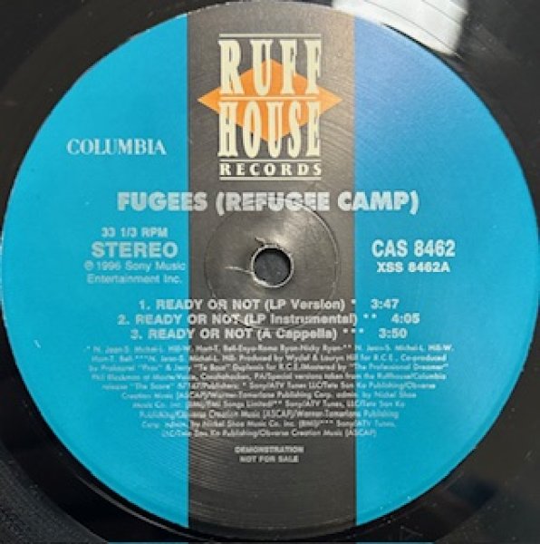 画像1: Fugees / Ready Or Not - The Recommandable 90's R&B - US Promo Only Remixes (1)