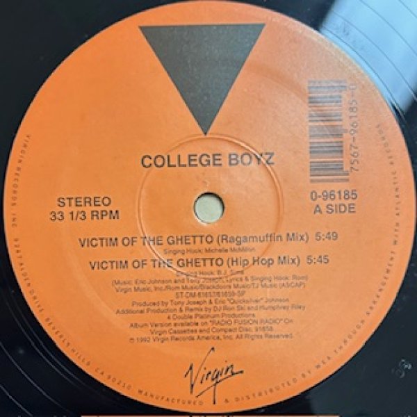 画像1: College Boyz / Victim Of The Ghetto - The Recommandable Gangsta Rap - (1)