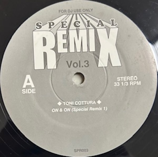 画像1: Toni Cottura / On & On - Special Remix - Vol.3 (1)
