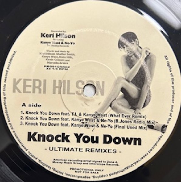 画像1: Keri Hilson / Knock You Down - The Recommandable Exclussive Remix - Unltimate Remixes Slow Dance , Hold My Hand  (1)
