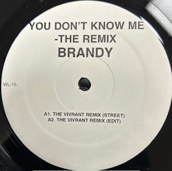 画像1: Brandy / You Don't Know Me - The Recommandable Exclussive Remix -  Vivrant Remix (1)