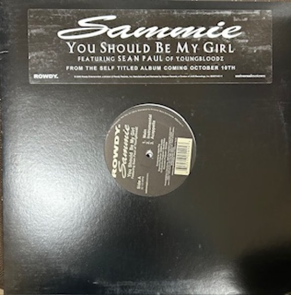 画像1: Sammie / You Should Be My Girl ft Sean Paul - Classic 2000's R&B - (1)