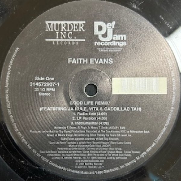 画像1: Faith Evans / Good Life Remix ft Ja Rule , Vita , Caddilac Tah - The Recommandable 2000's R&B - (1)