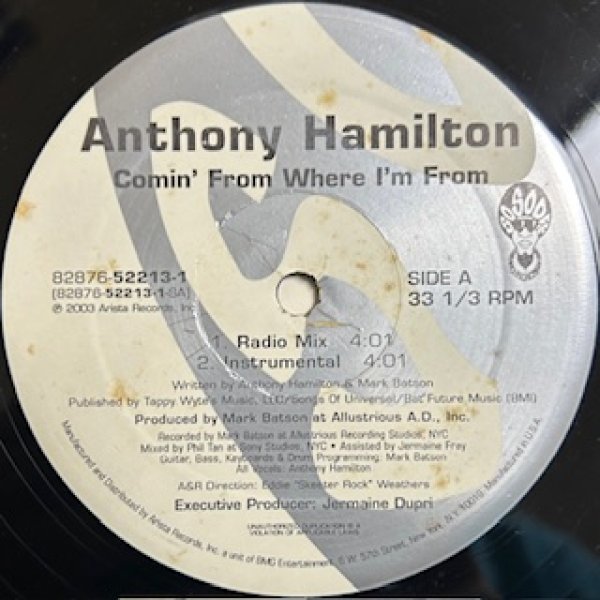 画像1: Anthony Hamilton / Comin' From Where I'm From- Classic 2000's R&B -  (1)