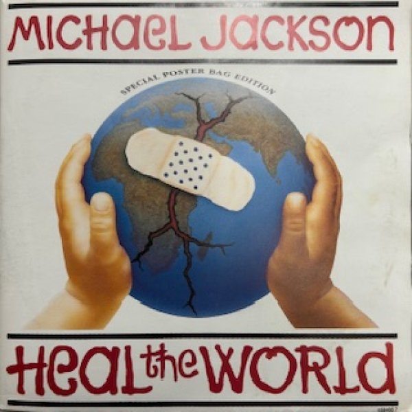 画像1: Michael Jackson / Heal The World - The Classic 80's R&B 7 Inch - Special Edition, Poster Bag (1)