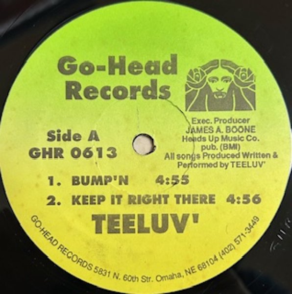 画像1: Tee Luv' / Bump'n cw Keep It Right There ,  Baby Suzy , Who's The Boss - The Recommandable New Jack Swing - (1)