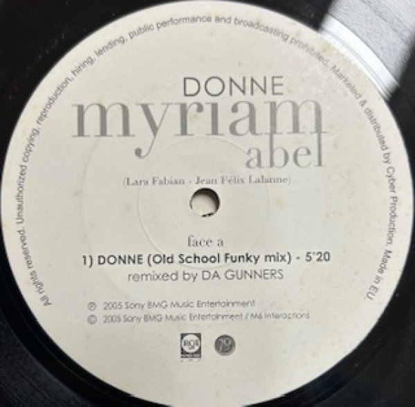 画像1: Myriam Abel / Donne - The Recommandable 2000's EU R&B - France Promo Only  (1)