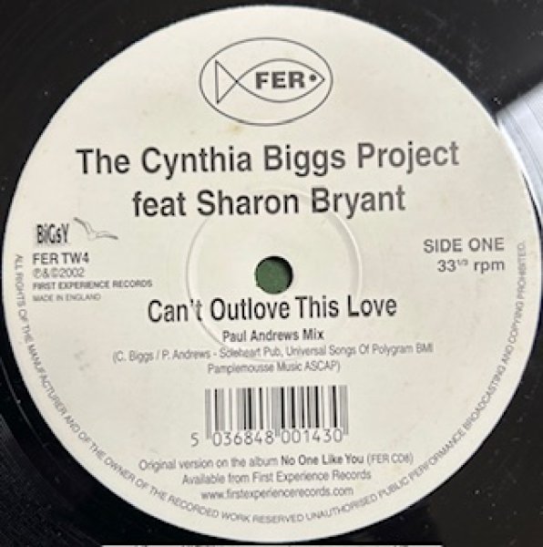 画像1: The Cynthia Bigs Project Ft Sharon Bryant / Can't Outlove This Love - Rare 2000's R&B - (1)