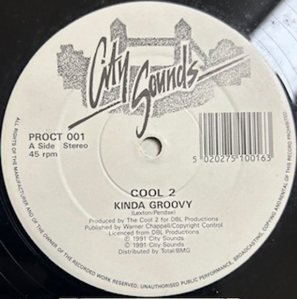画像1: Cool 2 / Kinda Groovy - The Recommandable Instrumental !!! -  (1)