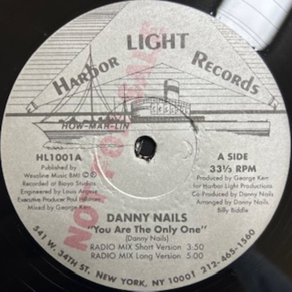 画像1: Danny Nails / You Are The Only One - The Classic New Jack Swing !!! - (1)