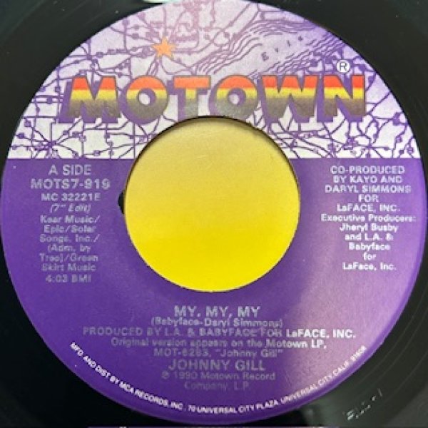 画像1: Johnny Gill / My My My - The Recommandable 90's R&B 7 Inch - (1)
