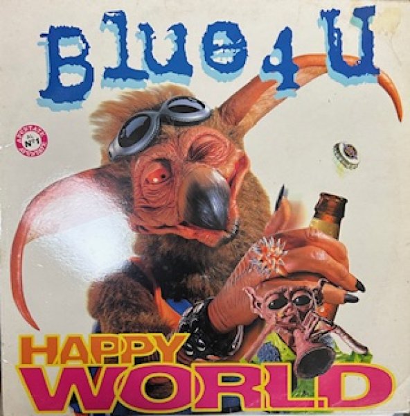 画像1: Blue 4 U / Happy World  - The Recommandable ACE Beat !!! - (1)