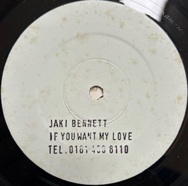 画像1: Jaki Bennett / If You Want My Love - UK Stamp Promo Only !!!! - (1)